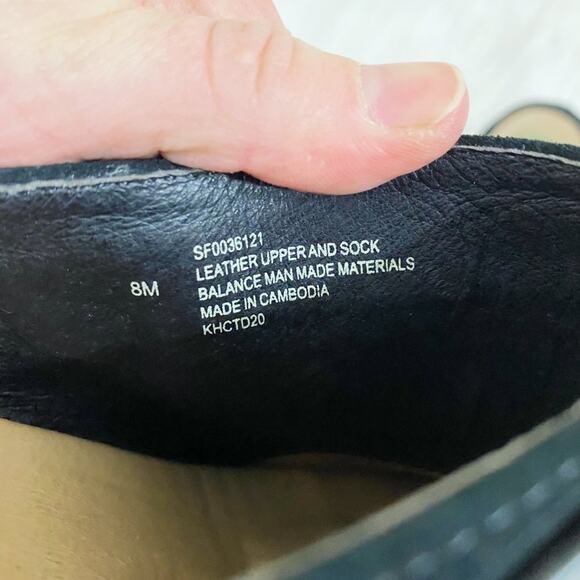 Sofft Black Suede Western Style Mules Sz 8 Strap/Buckle Detail Cushioned Insoles - Picture 9 of 11